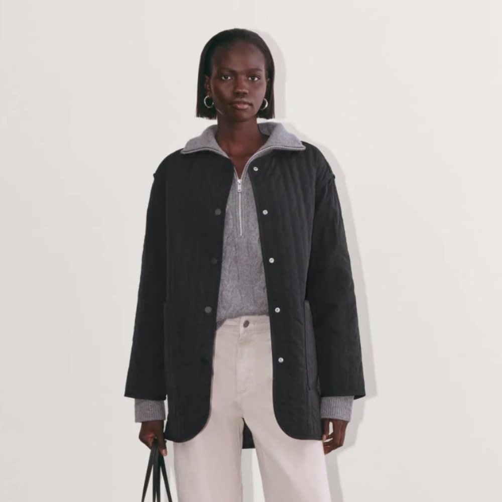 Everlane Quilted Midi Liner - Picture 6 of 7